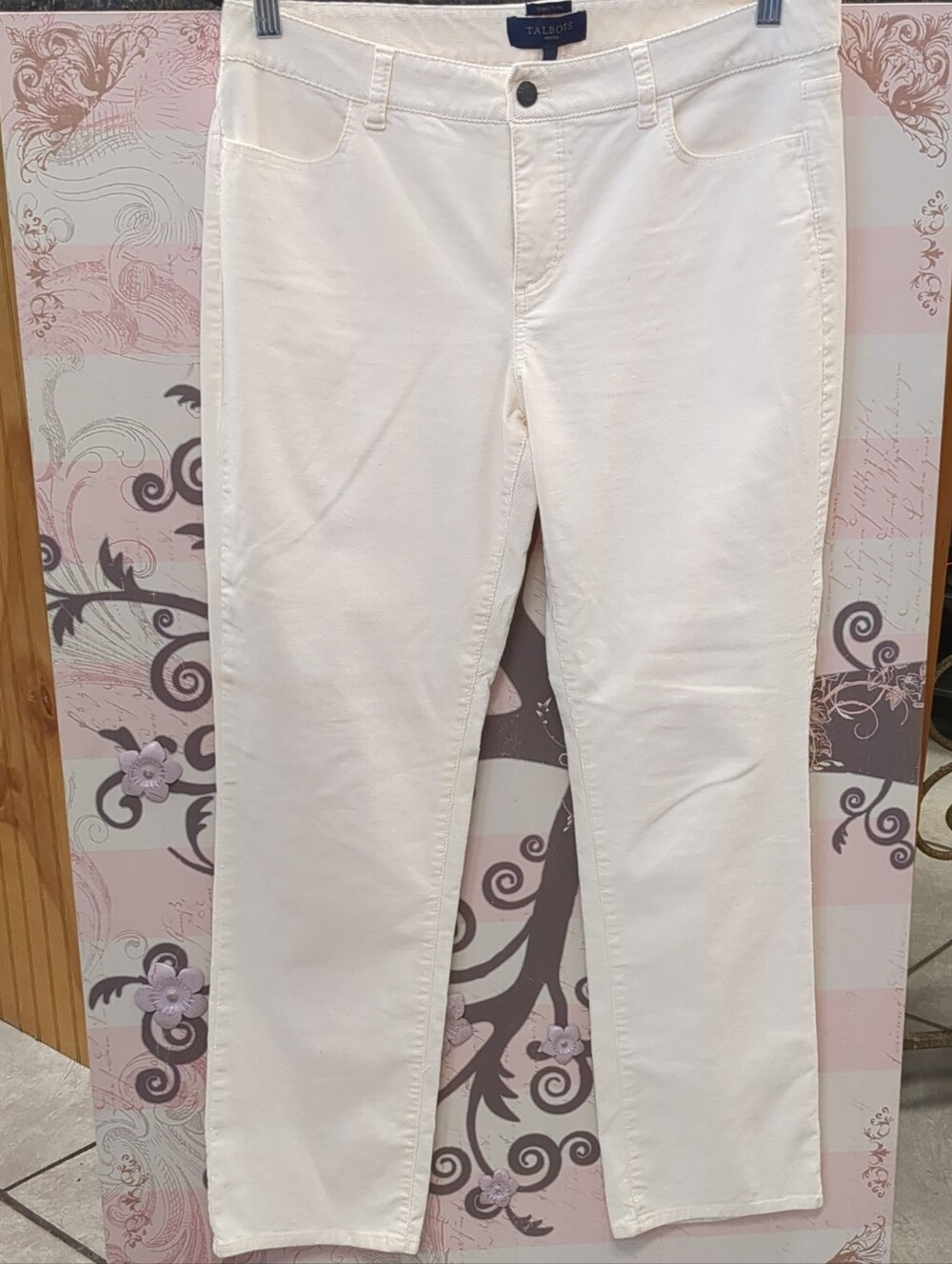 Talbots Women's Cream Jeans